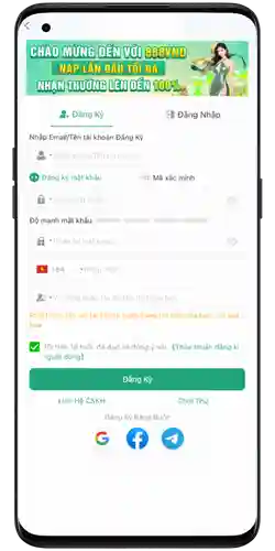 Đăng Ký Tài Khoản 888VND Casino